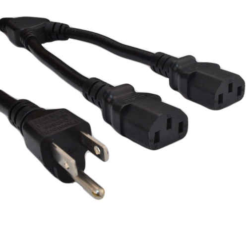 10A NEMA 515P to 2x C13 SPLITTER Power Cords BLACK 51513(2) G xxx.jpg
