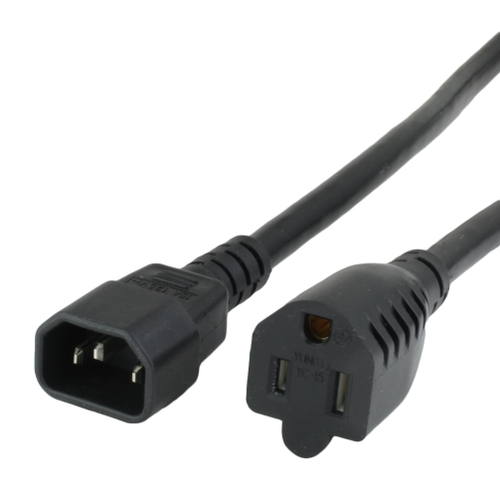 10a c14 to nema 515r power cords black Front.jpg