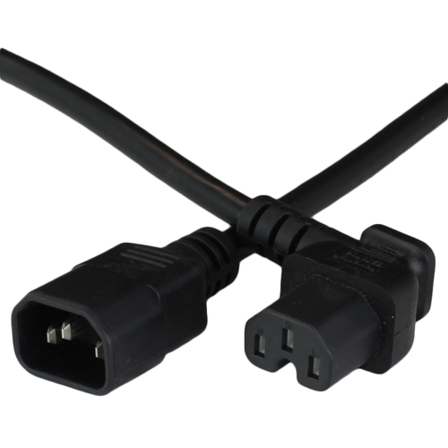 1ft iec60320 c14 to c15 right angle 15a 250v 14awg sjt power cord black Front.jpg