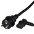 250cm european schuko cee77 to iec60320 c13 left angle 10a 250v 1mm2 h05vvf power cord black Front.jpg
