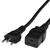 3m brazil nbr14136 plug to iec60320 c19 16a 250v h05vvf3g15 power cord black Front.jpg