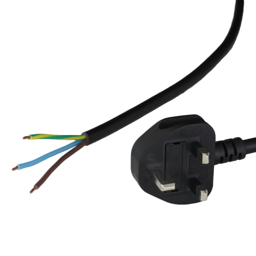 3m uk bs1363 down angle to open 50mm roj 6mm strip 13a 250v h05vvf3g15 power cord black Front.jpg