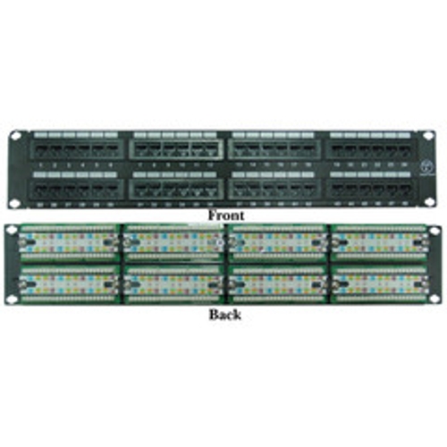 ackmount 48 port cat6 patch panel horizontal 110 type 568a 568b compatible 2u GRFoICbE5S standard.jpg