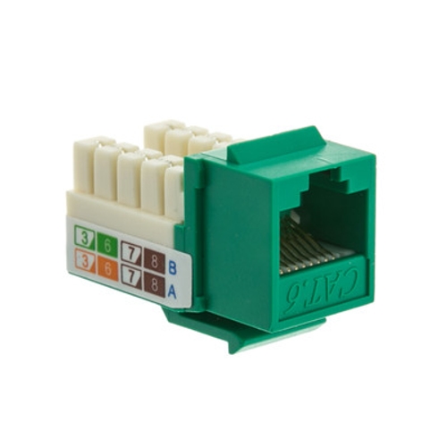 cat6 punch down keystone jack green cat6 green keystone punchdown.jpg