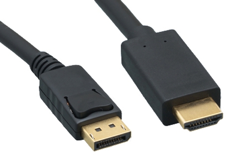 displayport 12 to hdmi 28awg cables black dp hdmi 4k black.jpg