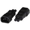 Photo of Adapter IEC60320 C14 Plug To C7 Connector 10A 250V Black