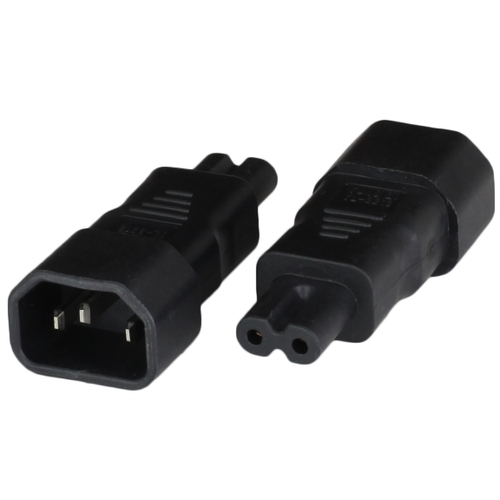 iec 60320 c14 plug to c7 connector 10a 250v black Both.jpg