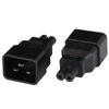Photo of Adapter IEC60320 C20 Plug to C7 Connector Black