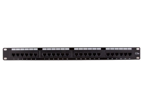 rackmount 24 port cat65e patch panel horizontal 110 type 568a 568b compatible 1u 24 port cat5e 110 type patch panel.jpg