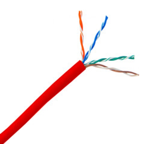 ulk cat5e red ethernet cable solid utp unshielded twisted pair pullbox 1000 foot nlhXFKwql1 standard.jpg