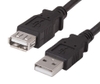Black USB 3.0 Type A Extension Cables